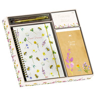 Conjunto de Papelaria 1 Caderno 80 Folhas+ 2 Blocos 50 Folhas Cada + 1 Caneta Dac - 5342