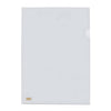 Pasta de Polipropileno em L Dac 230x325mm com 10 Unid Dac - 041pp-tr
