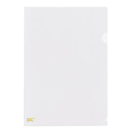 Pasta de Polipropileno em L Dac A4 220x300mm com 10 Unid Dac - 042pp-tr