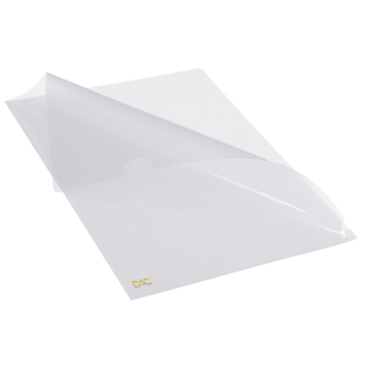 Pasta de Polipropileno em L Dac A4 220x300mm com 10 Unid Dac - 042pp-tr