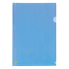 Pasta de Polipropileno em L Dac A4 220x300mm com 10 Unid - Azul Dac - 042pp-az