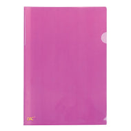 Pasta de Polipropileno em L Dac A4 220x300mm com 10 Unid - Rosa Dac - 042pp-rs