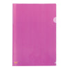 Pasta de Polipropileno em L Dac A4 220x300mm com 10 Unid - Rosa Dac - 042pp-rs