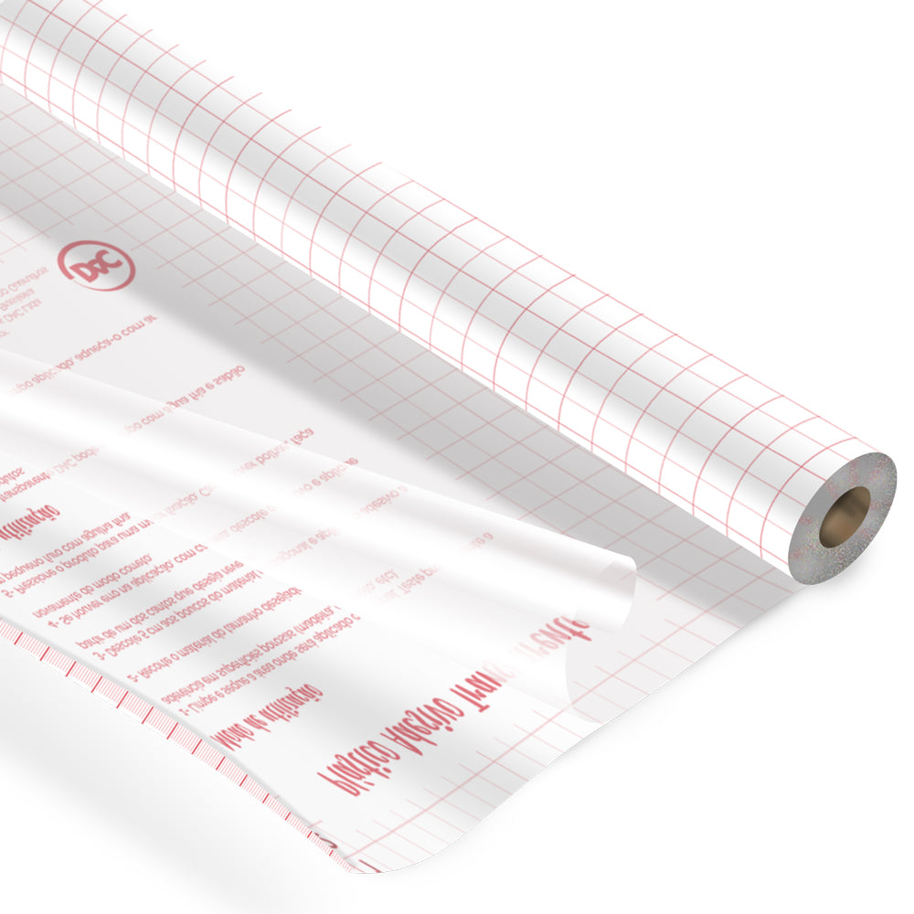 Rolo Adesivo Plástico 45cm X 25m - Transparente Dac - 1705