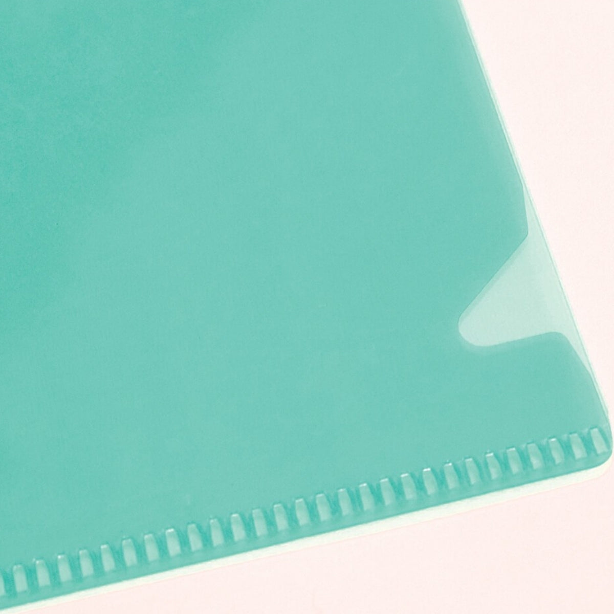Pasta de Polipropileno em L Oficio Dac 230x325mm com 10 Unid - Verde Dac - 041pp-vd