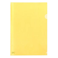 Pasta de Polipropileno em L Oficio Dac 230x325mm com 10 Unid - Amarelo Dac - 041pp-am