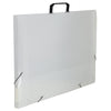 Maleta em Polipropileno A3 - Transparente Dac - 701pp-tr