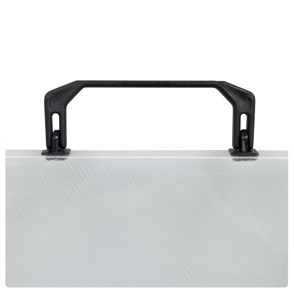 Maleta em Polipropileno A3 - Transparente Dac - 701pp-tr