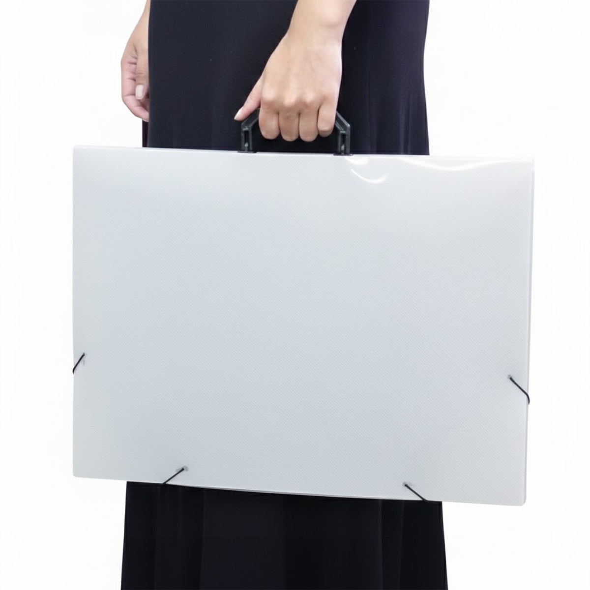 Maleta em Polipropileno A3 - Transparente Dac - 701pp-tr