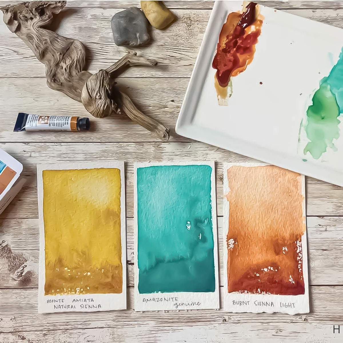 Estojo de Aquarela Daniel Smith Kit Desert Horizons Tubos 5 Ml com 03 Cores
