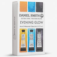 Estojo de Aquarela Daniel Smith Kit Evening Glow Tubos 5ml com 03 Cores