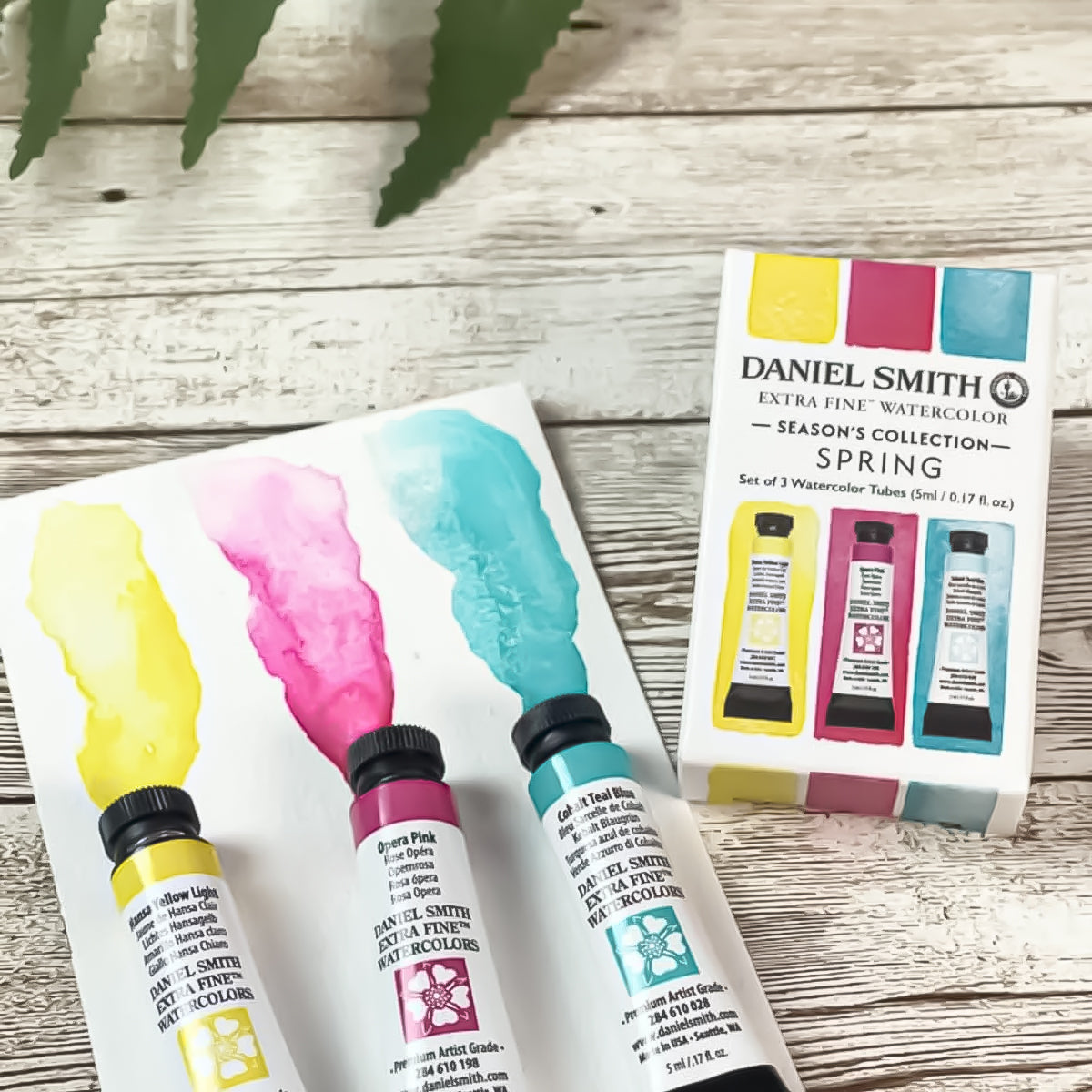 Estojo de Aquarela Daniel Smith Kit Spring Tubos 5ml com 03 Cores
