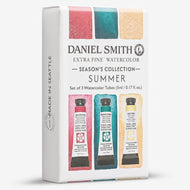 Estojo de Aquarela Daniel Smith Kit Summer Tubos 5ml com 03 Cores