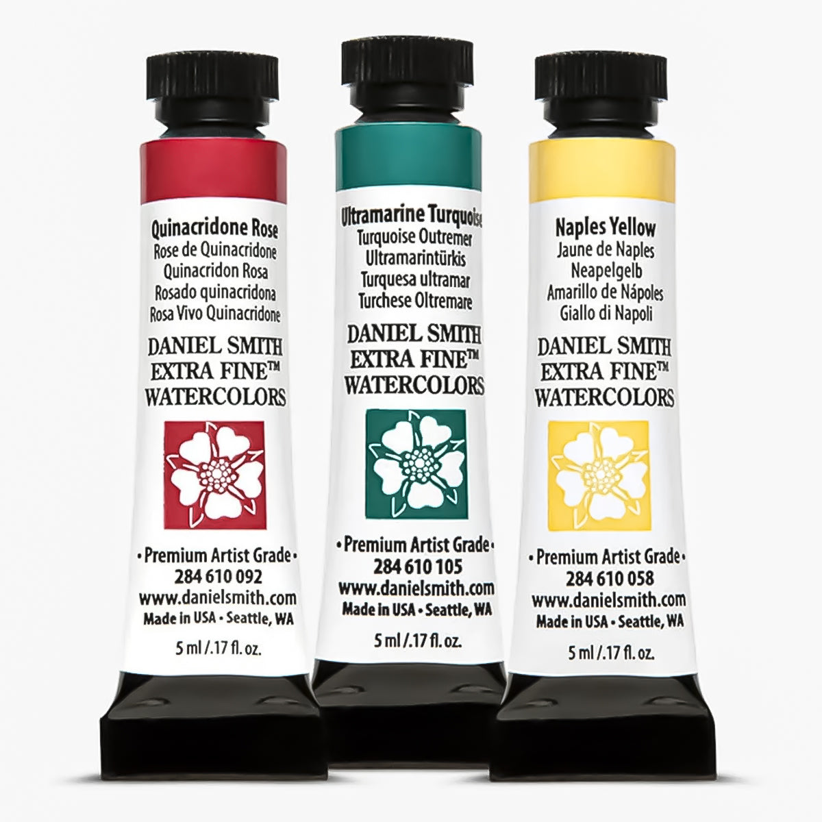 Estojo de Aquarela Daniel Smith Kit Summer Tubos 5ml com 03 Cores