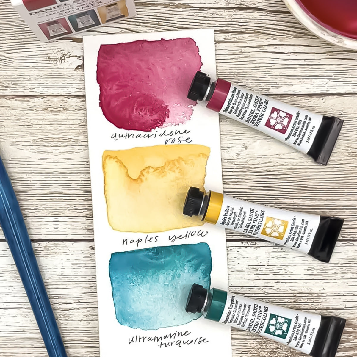 Estojo de Aquarela Daniel Smith Kit Summer Tubos 5ml com 03 Cores