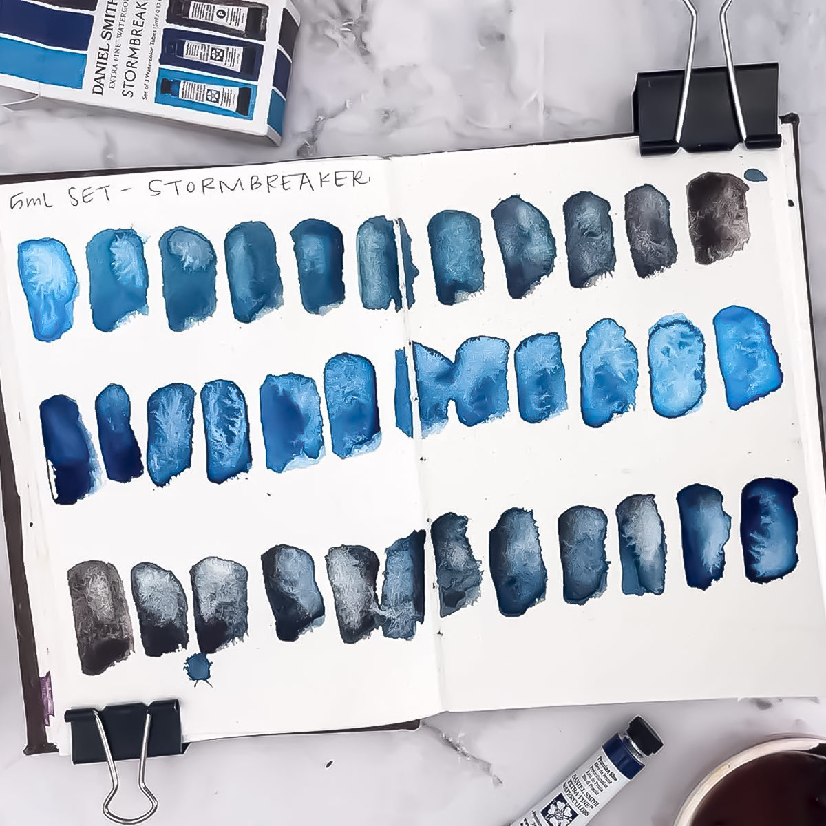 Estojo de Aquarela Daniel Smith Kit Stormbreaker Tubos 5ml com 03 Cores