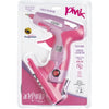 Pistola de Cola Quente 7mm Arte Punto sem Fio ou com Fio 20w Bico Fino Bivolt - Rosa