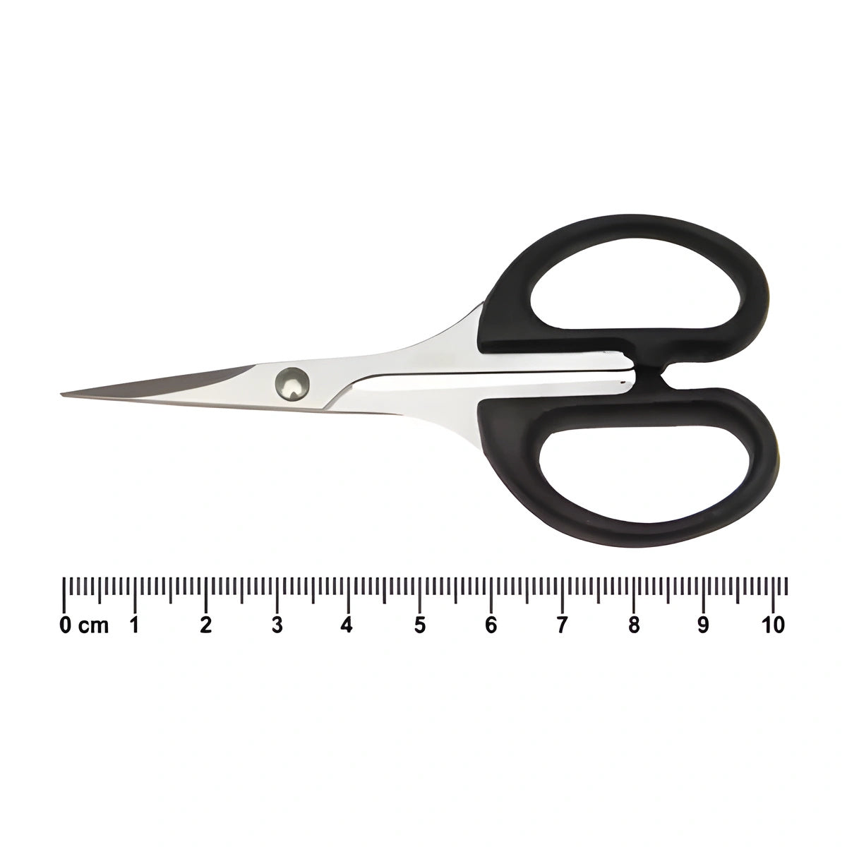 Tesoura Multiuso Mini para Costura e Artesanato Preta 10,2cm - Artepunto