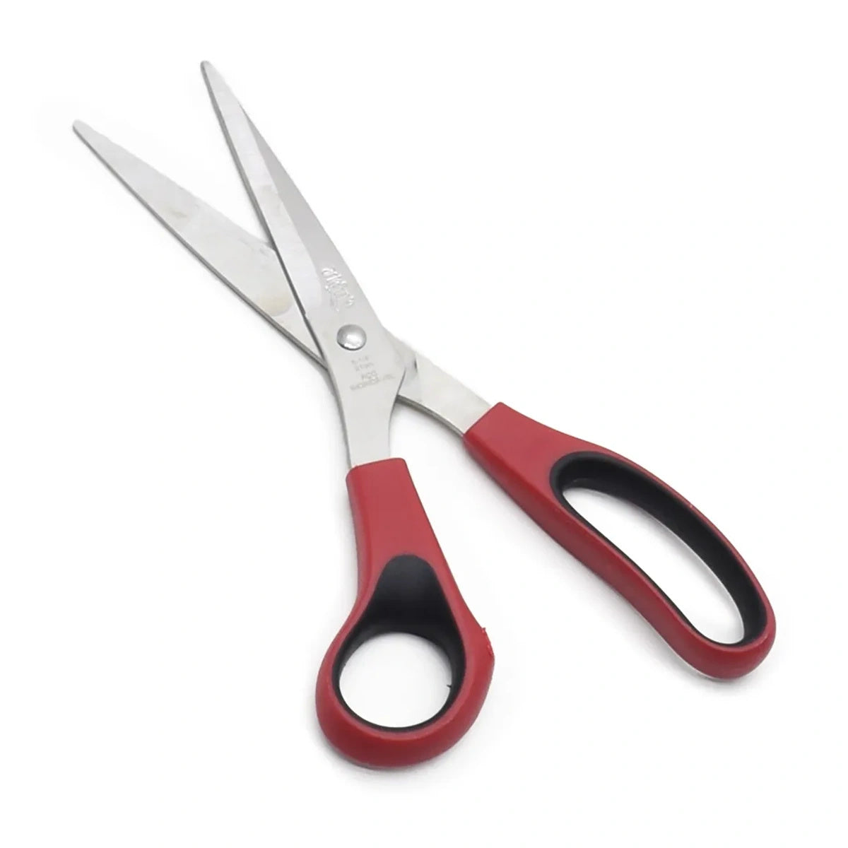 Tesoura Multiuso para Canhoto em Costura e Artesanato Vermelha e Preta 21cm - Artepunto