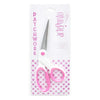 Tesoura para Patchwork Branca e Rosa 21cm - Artepunto