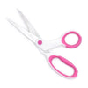 Tesoura para Patchwork Branca e Rosa 21cm - Artepunto