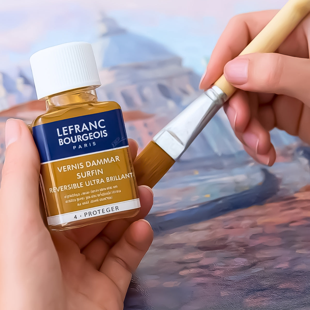 Verniz Damar Superfine para Pintura a Óleo 75ml - Lefranc Bourgeois