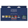 Estojo de Tinta Acrílica Fine 20ml com 6 Cores e Medium - Lefranc Bourgeois
