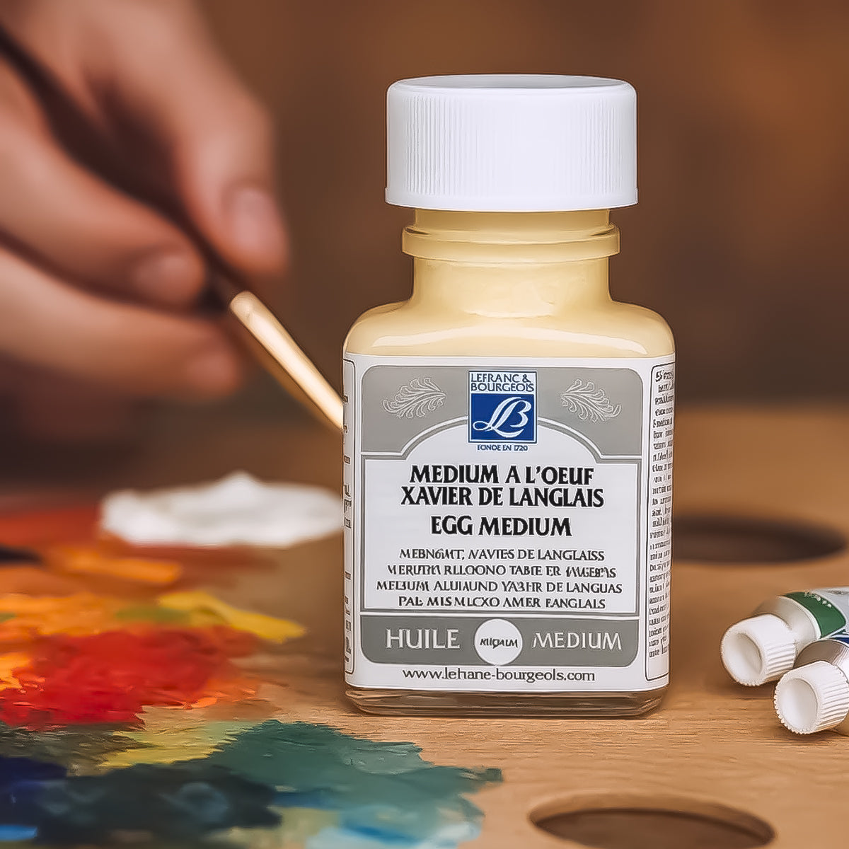 Medium Egg para Pintura a Óleo 75ml - Lefranc Bourgeois