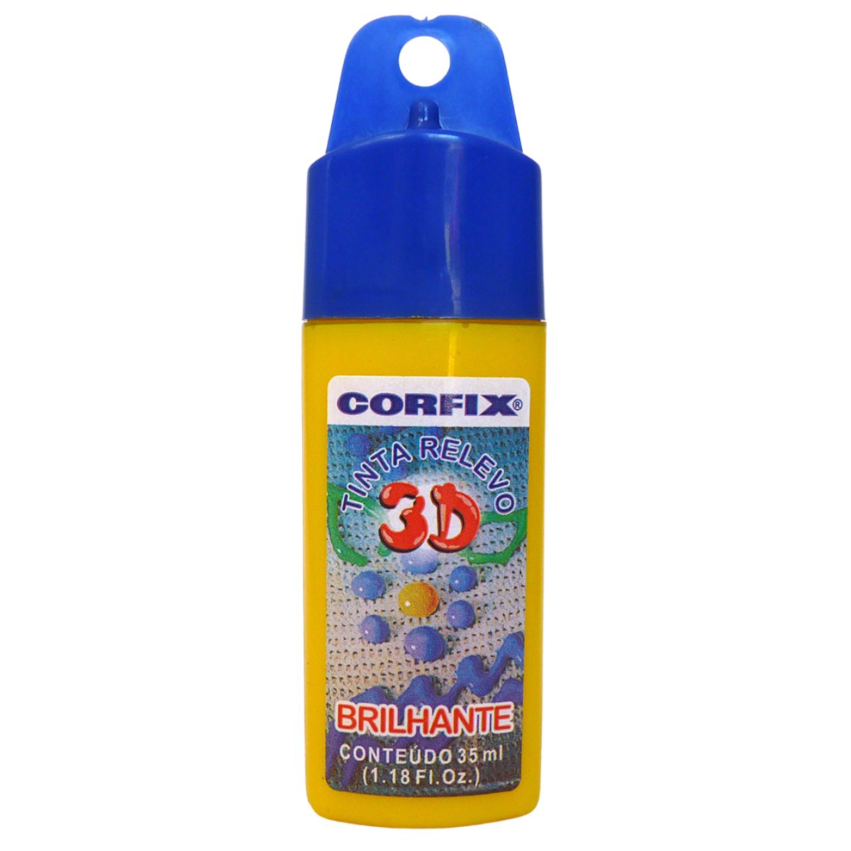 Tinta Relevo 3D Corfix Brilhante 35ml - 14400