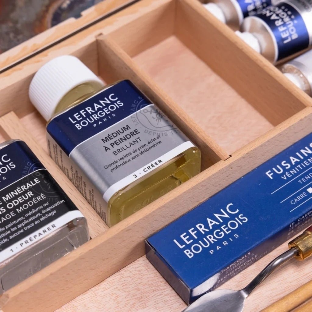 Estojo de Tinta a Óleo Extra-fine Classic Box com 24 Peças - Lefranc Bourgeois