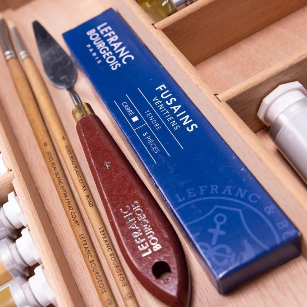 Estojo de Tinta a Óleo Extra-fine Classic Box com 24 Peças - Lefranc Bourgeois