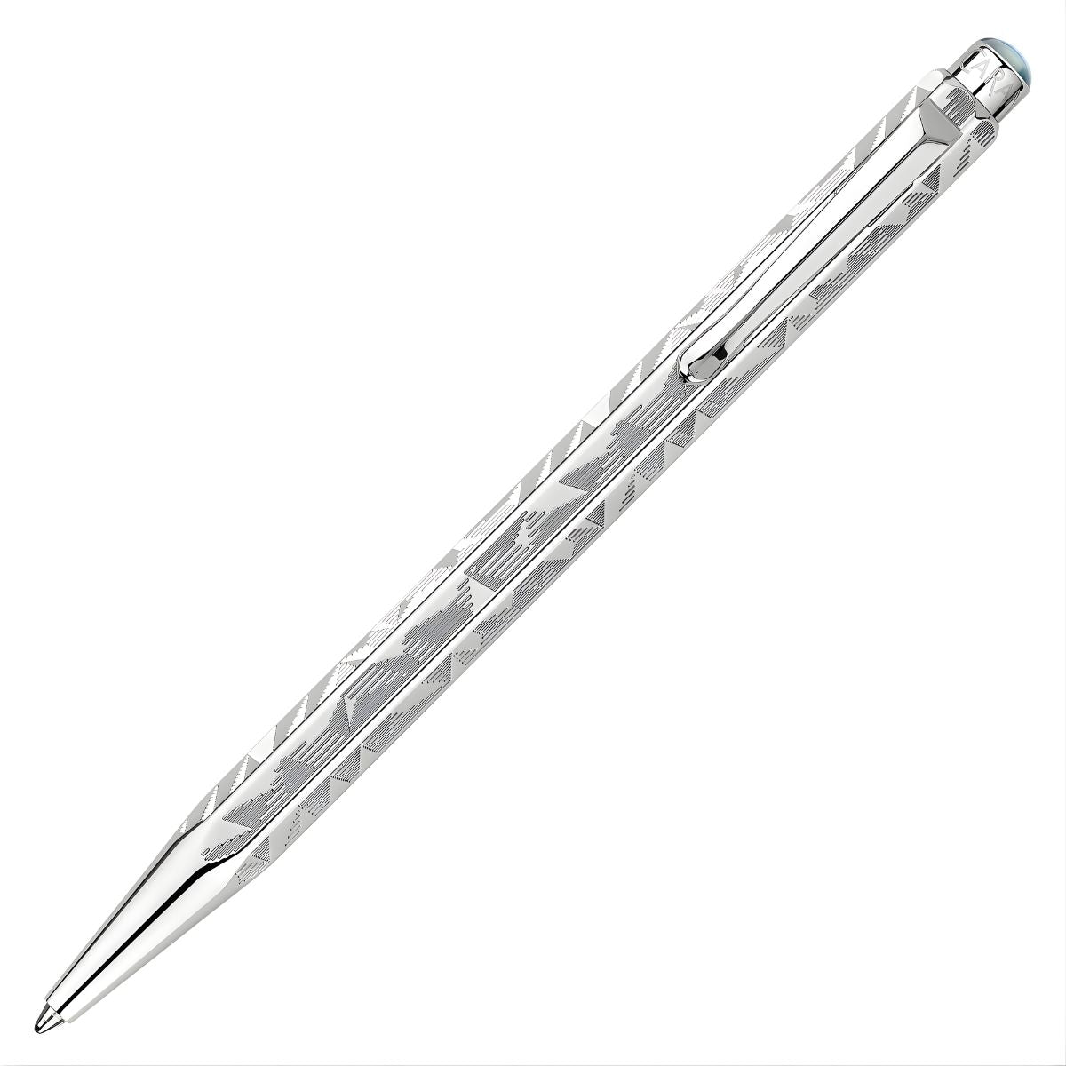 Caixa Caneta Esferográfica Caran D'ache Ecridor Ballpoint Pen - Alpine Frost - Edição Especial