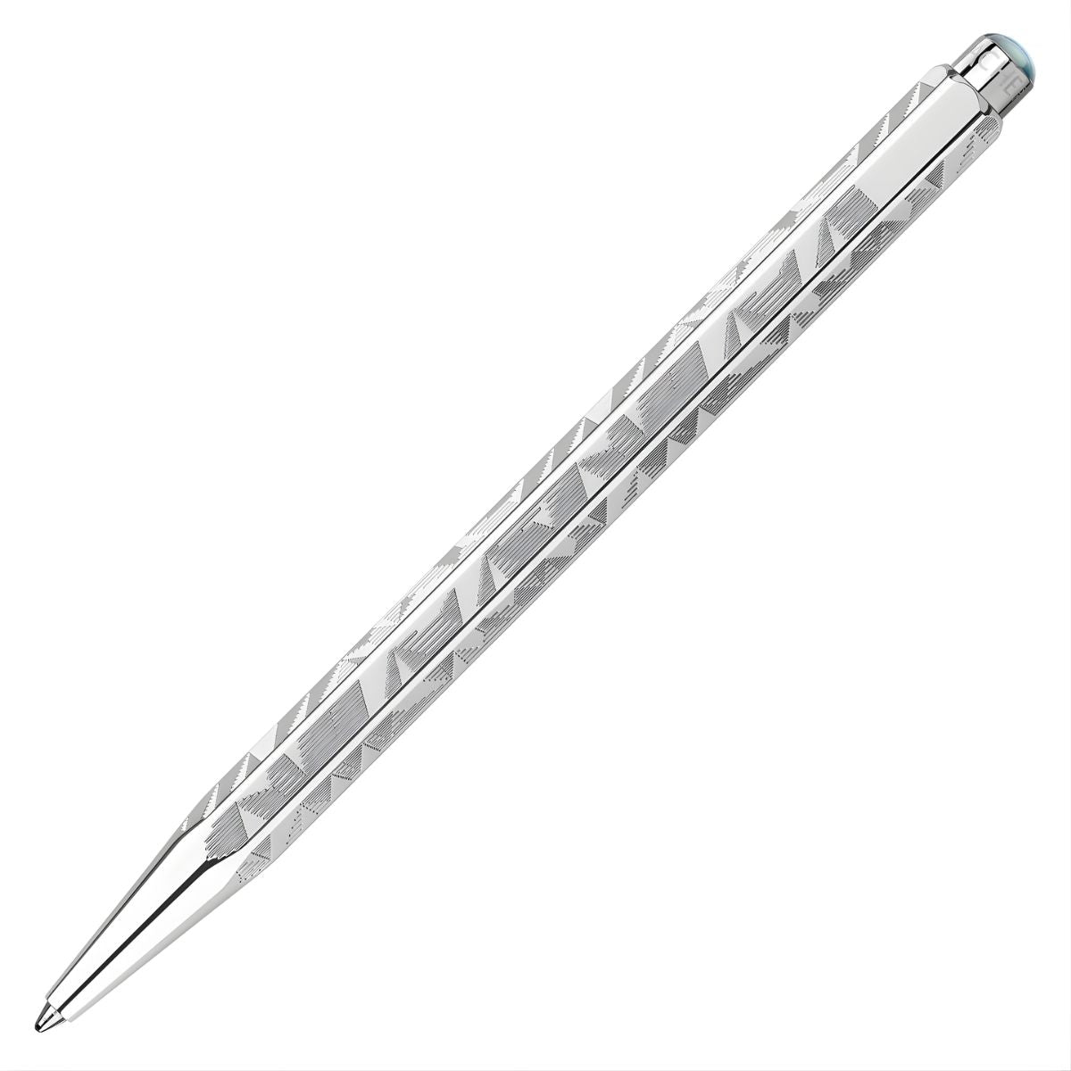 Caixa Caneta Esferográfica Caran D'ache Ecridor Ballpoint Pen - Alpine Frost - Edição Especial