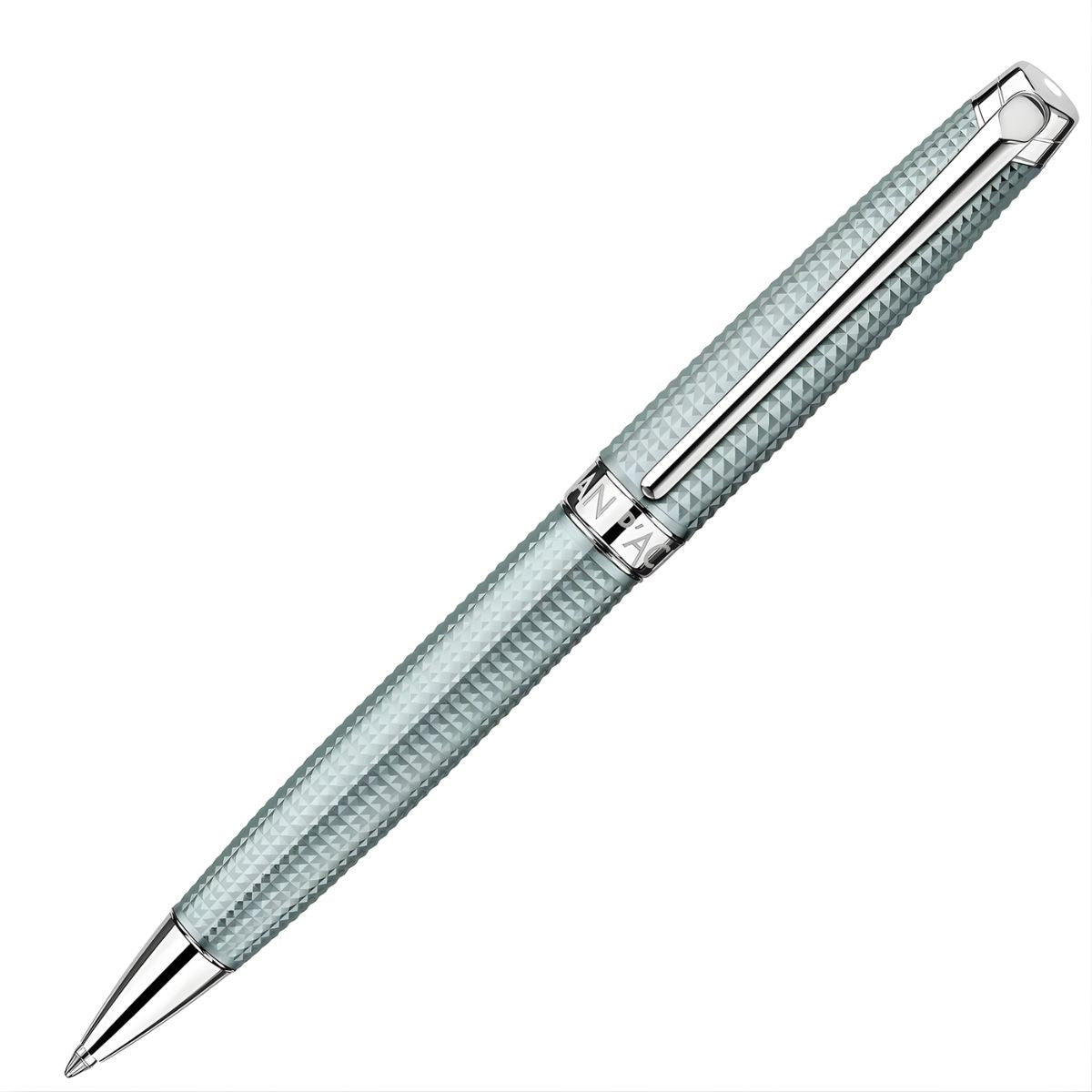Caixa Caneta Esferográfica Caran D'ache Leman Ballpoint Pen - Alpine Frost - Edição Especial