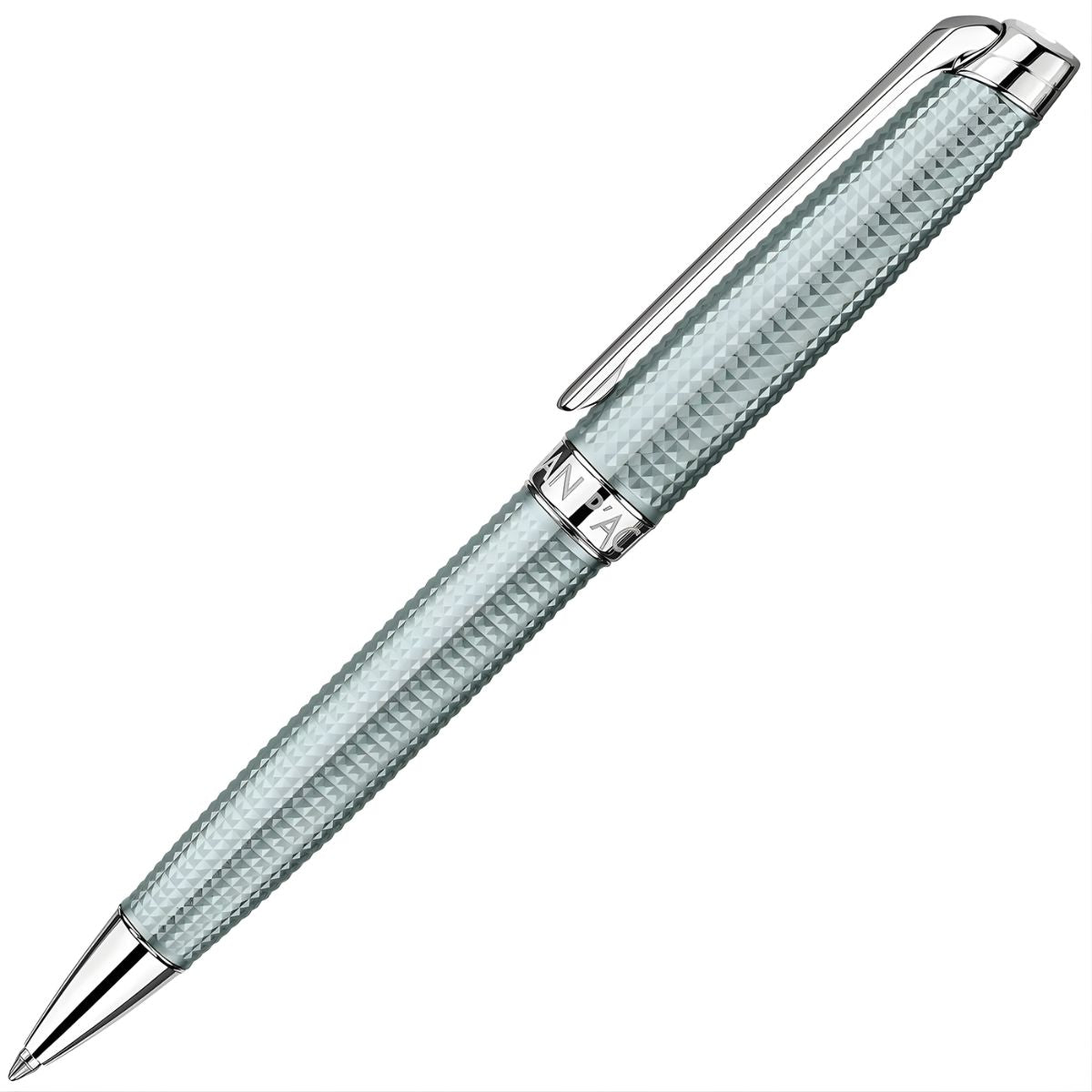 Caixa Caneta Esferográfica Caran D'ache Leman Ballpoint Pen - Alpine Frost - Edição Especial
