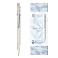 Lapiseira Caran D'ache Mechanical Pencil 849 0.5Mm - Alpine Frost White - Edição Especial