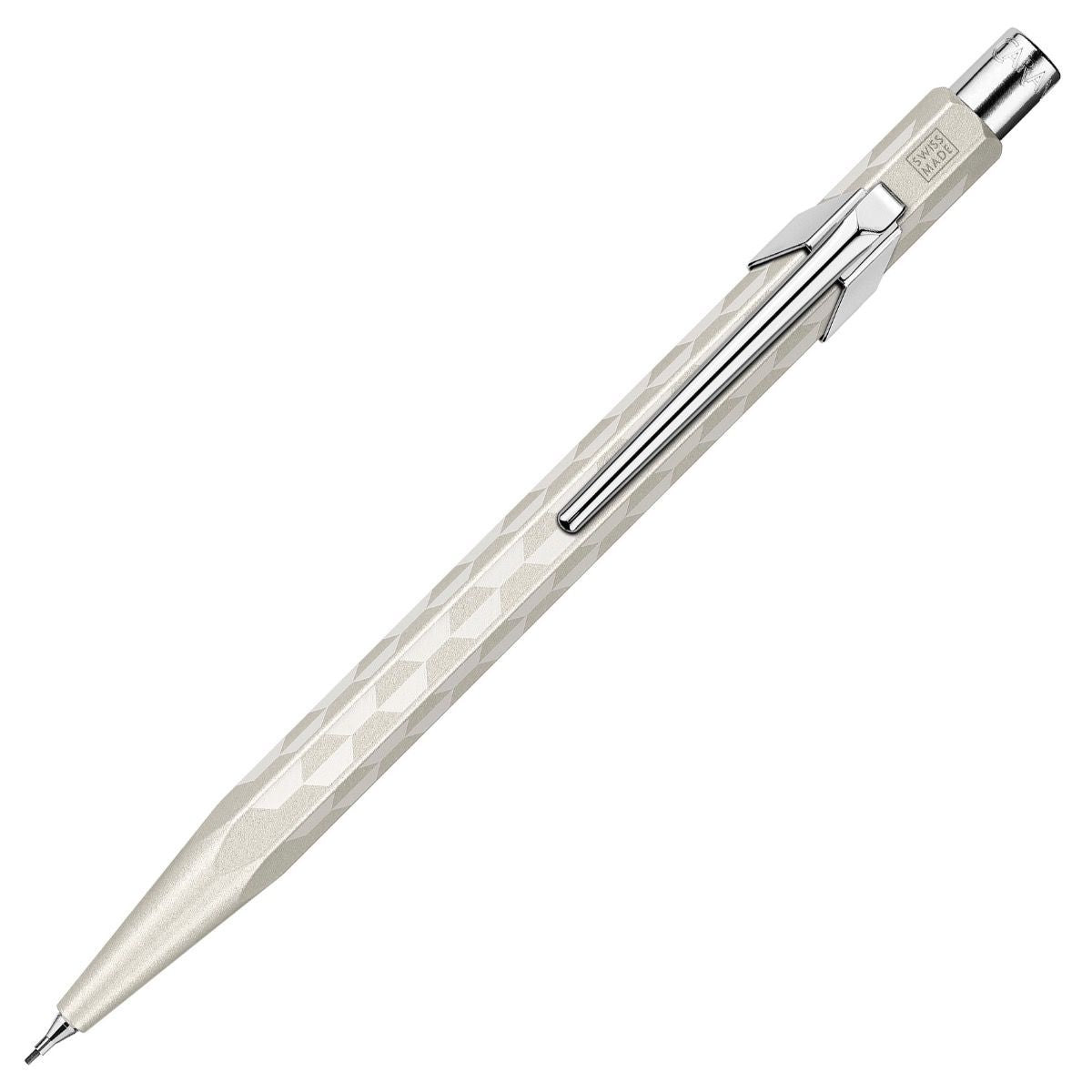 Lapiseira Caran D'ache Mechanical Pencil 849 0.5Mm - Alpine Frost White - Edição Especial