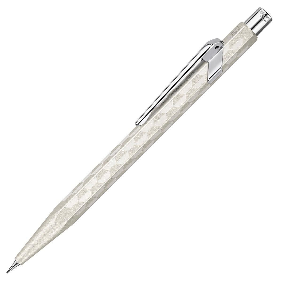 Lapiseira Caran D'ache Mechanical Pencil 849 0.5Mm - Alpine Frost White - Edição Especial