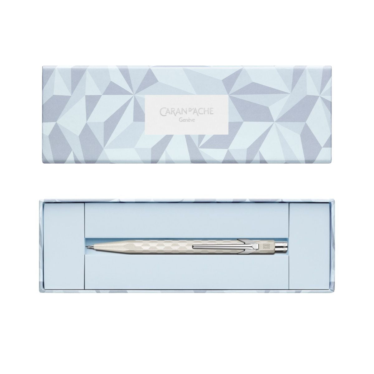 Lapiseira Caran D'ache Mechanical Pencil 849 0.5Mm - Alpine Frost White - Edição Especial