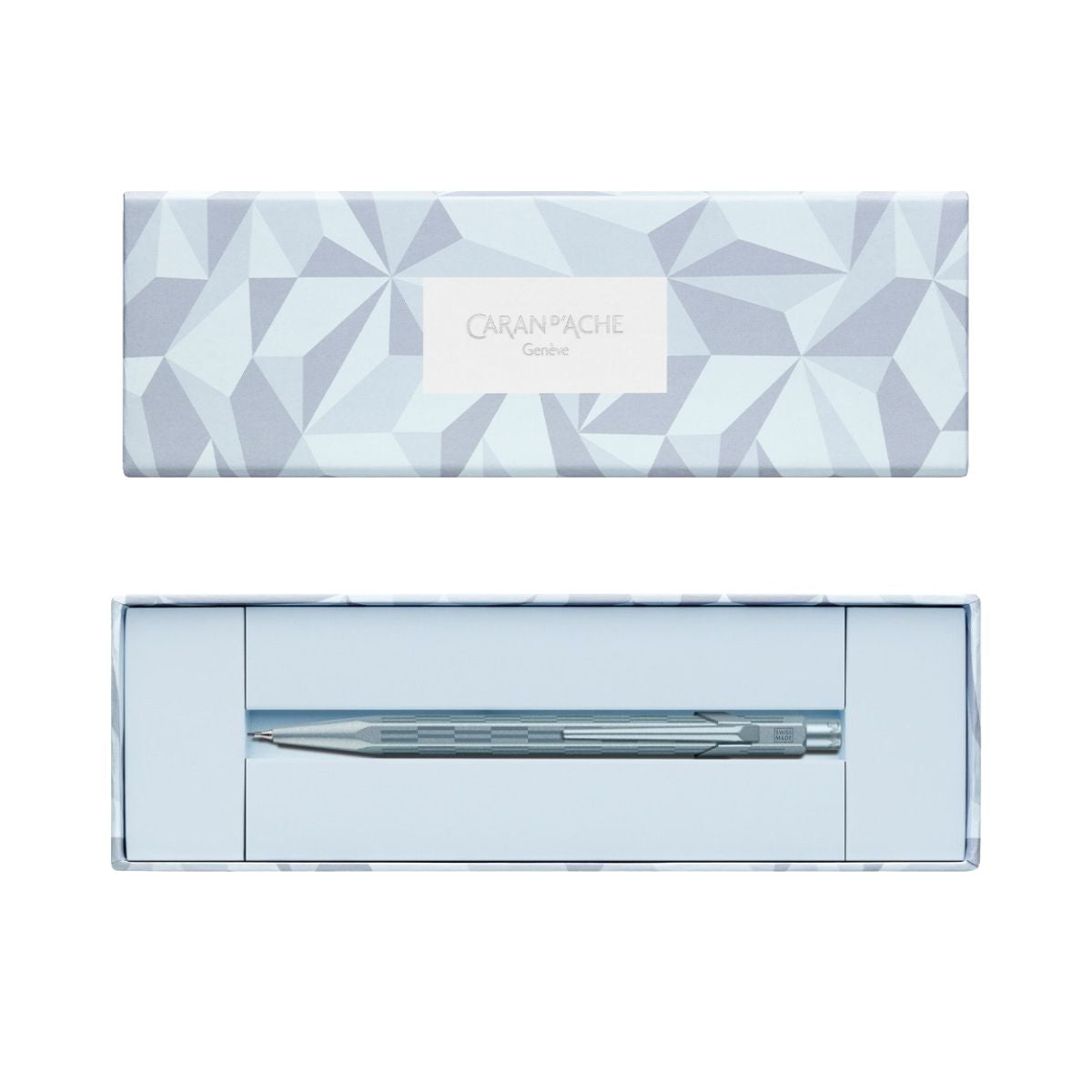 Lapiseira Caran D'ache Mechanical Pencil 849 0.5Mm - Alpine Frost Blue - Edição Especial