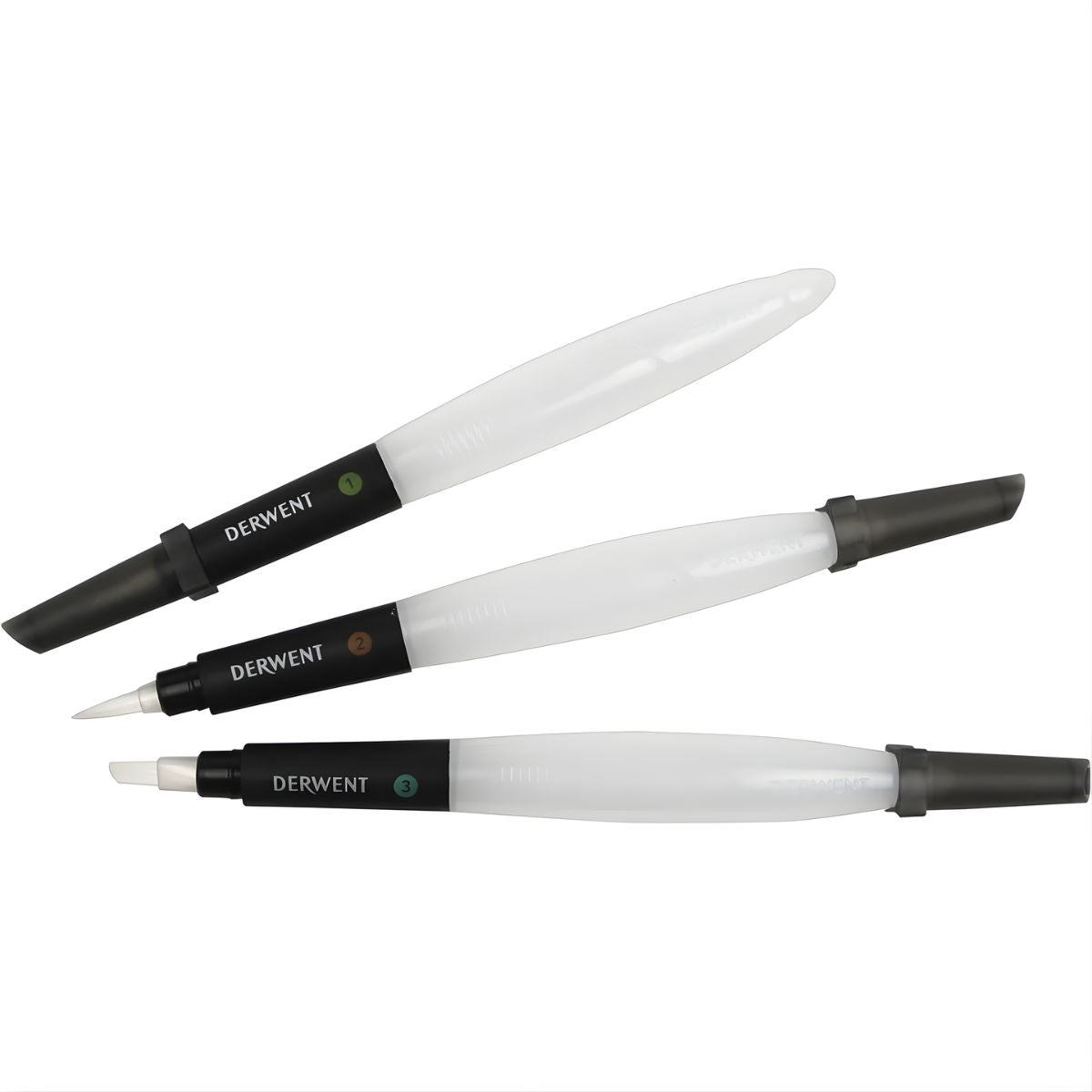 Estojo de Pincel com Reservatório Derwent Waterbrush com 03 Unidades