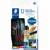 Lápis de Cor Super Soft Design Journey com 12 Cores - Staedtler