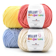 Fio Vellut Amigurumi Amigurumi Crochê Tricô 100g 110m Tex 909 - Pingouin
