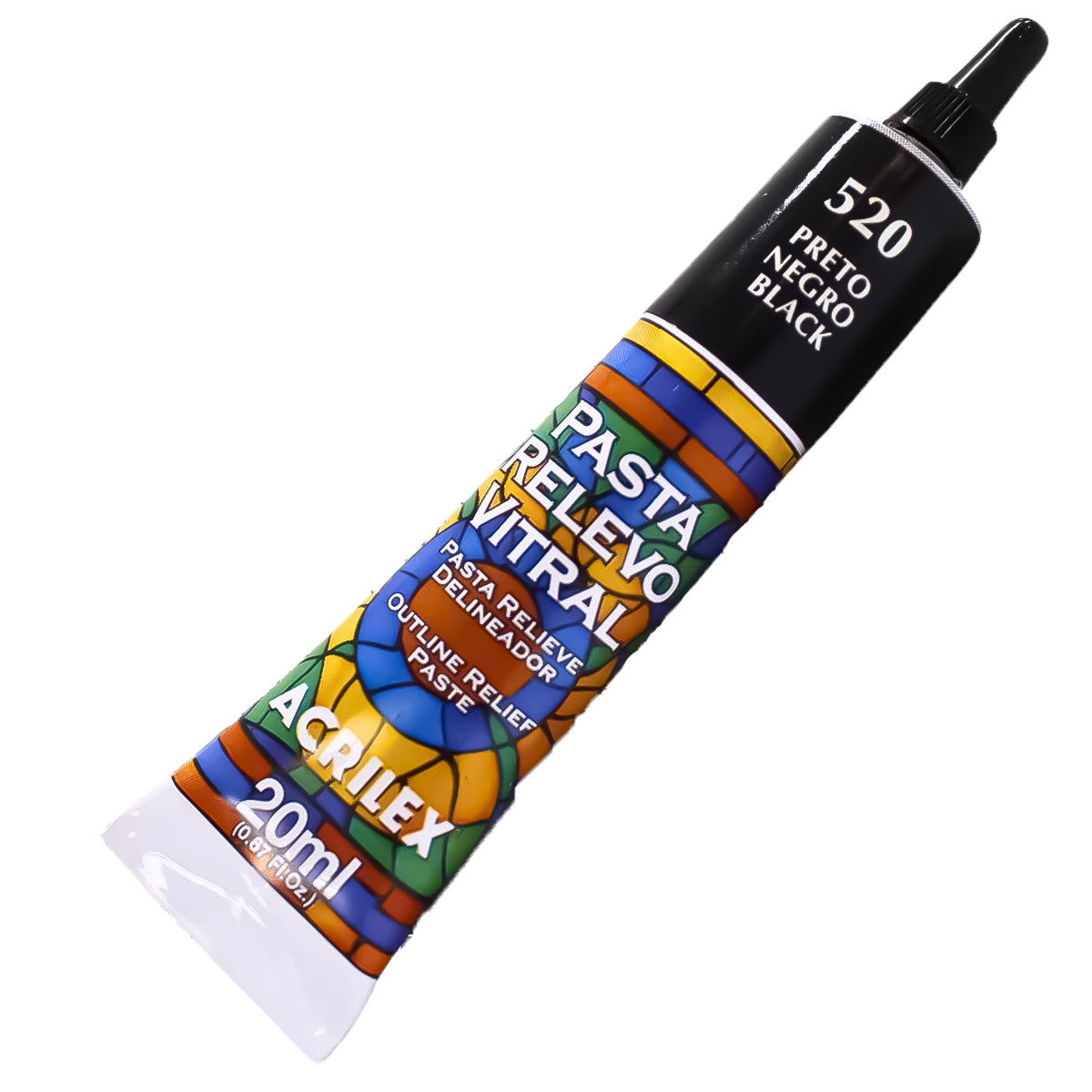 Pasta Relevo Vitral Acrilex 20ml