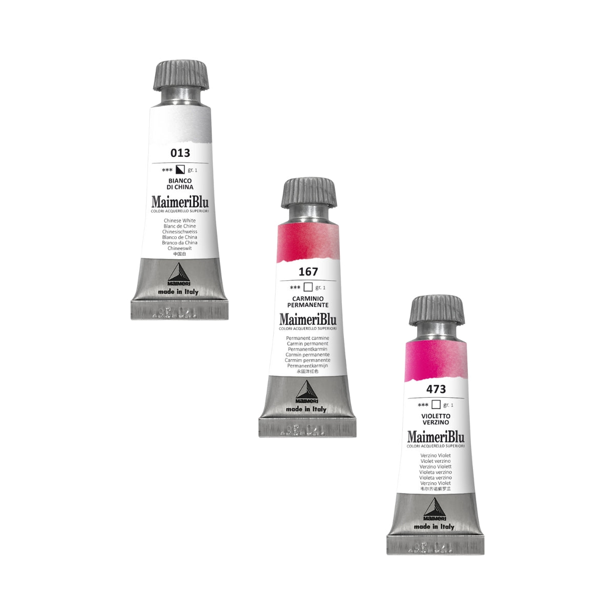 Tinta Aquarela Maimeriblu 12ml Gr1 - Maimeri
