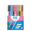 Estojo de Caneta Esferográfica Color Scents 1.2Mm com 5 Unidades - Cis