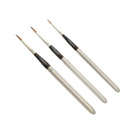Pincel Escoda Prado Brush Travel 1468 Pelo Sintético Redondo Cabo Curto Metal Aquarela