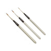 Pincel Escoda Prado Brush Travel 1468 Pelo Sintético Redondo Cabo Curto Metal Aquarela