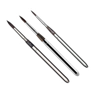 Pincel Escoda Ultimo Brush Travel 1526 Pelo Sintético Redondo Cabo Curto Metal Aquarela