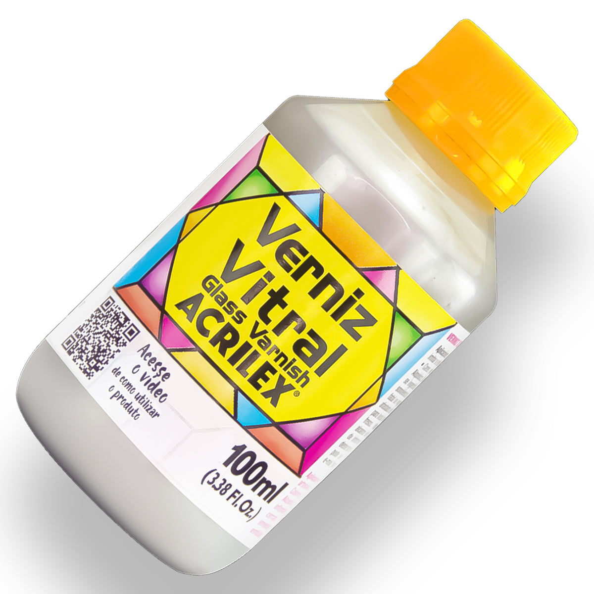Verniz Vitral Acrilex 100ml Base Madrepérola - 08110